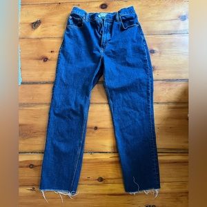 Abercrombie and Fitch Ankle Straight Ultra High Rise